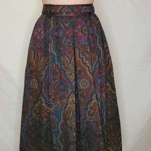 Vintage 80s-90s Jeremy Scott Jewel Tone Skirt